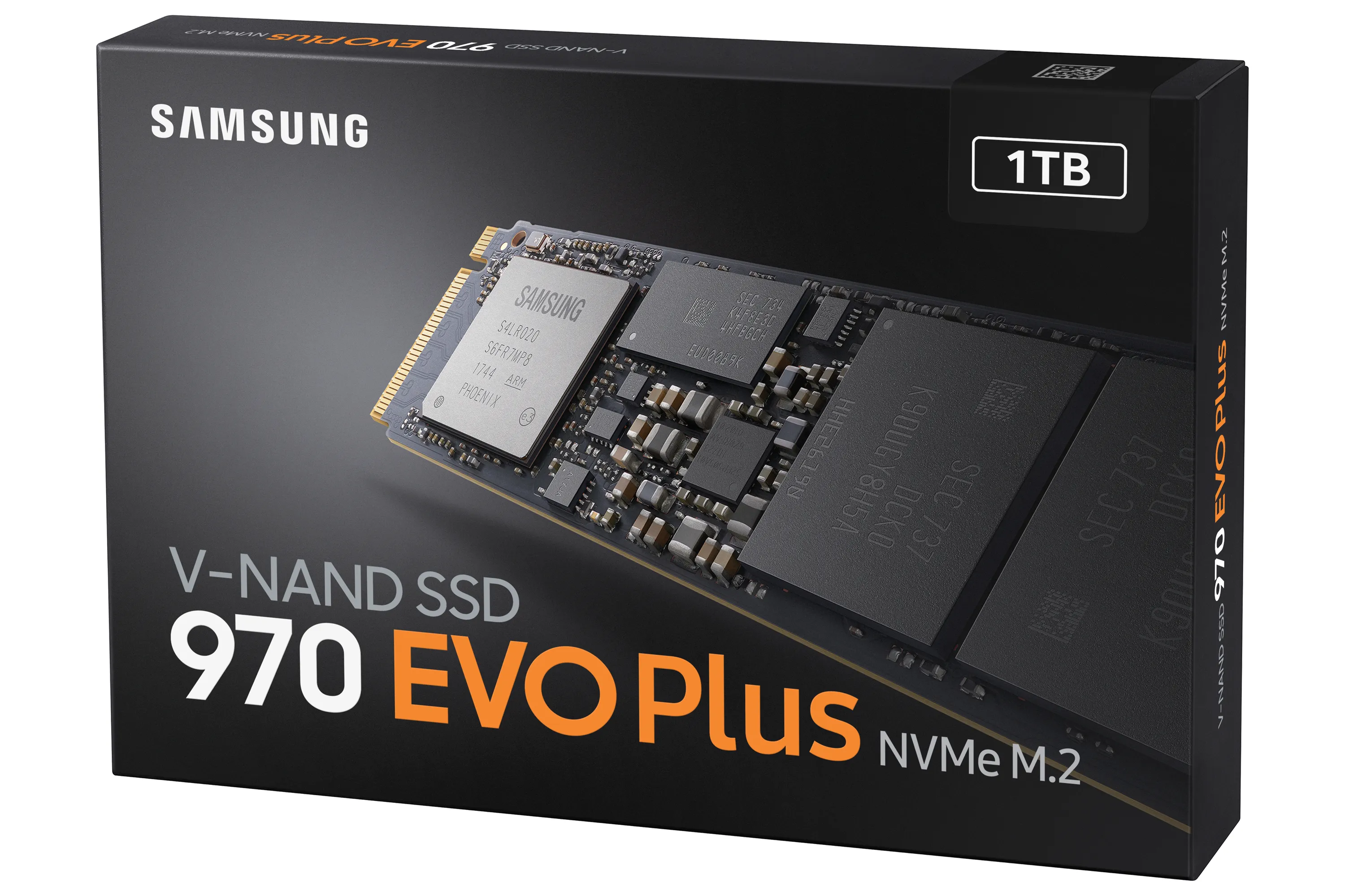 Samsung 970 EVO Plus 1 Tt, PCIe 3.0, M.2 -SSD-levy