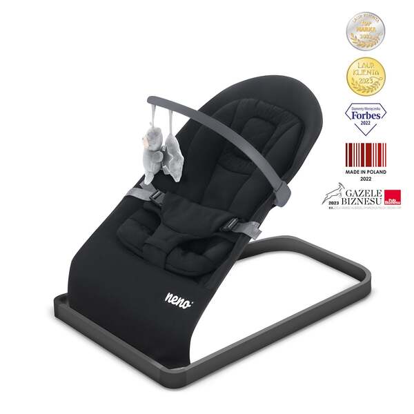 Neno Chiaro Baby Bouncer, Black