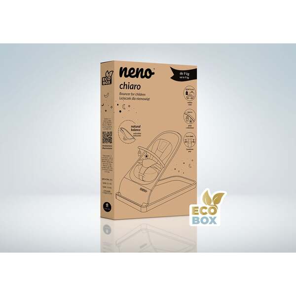 Neno Chiaro Baby Bouncer, Black