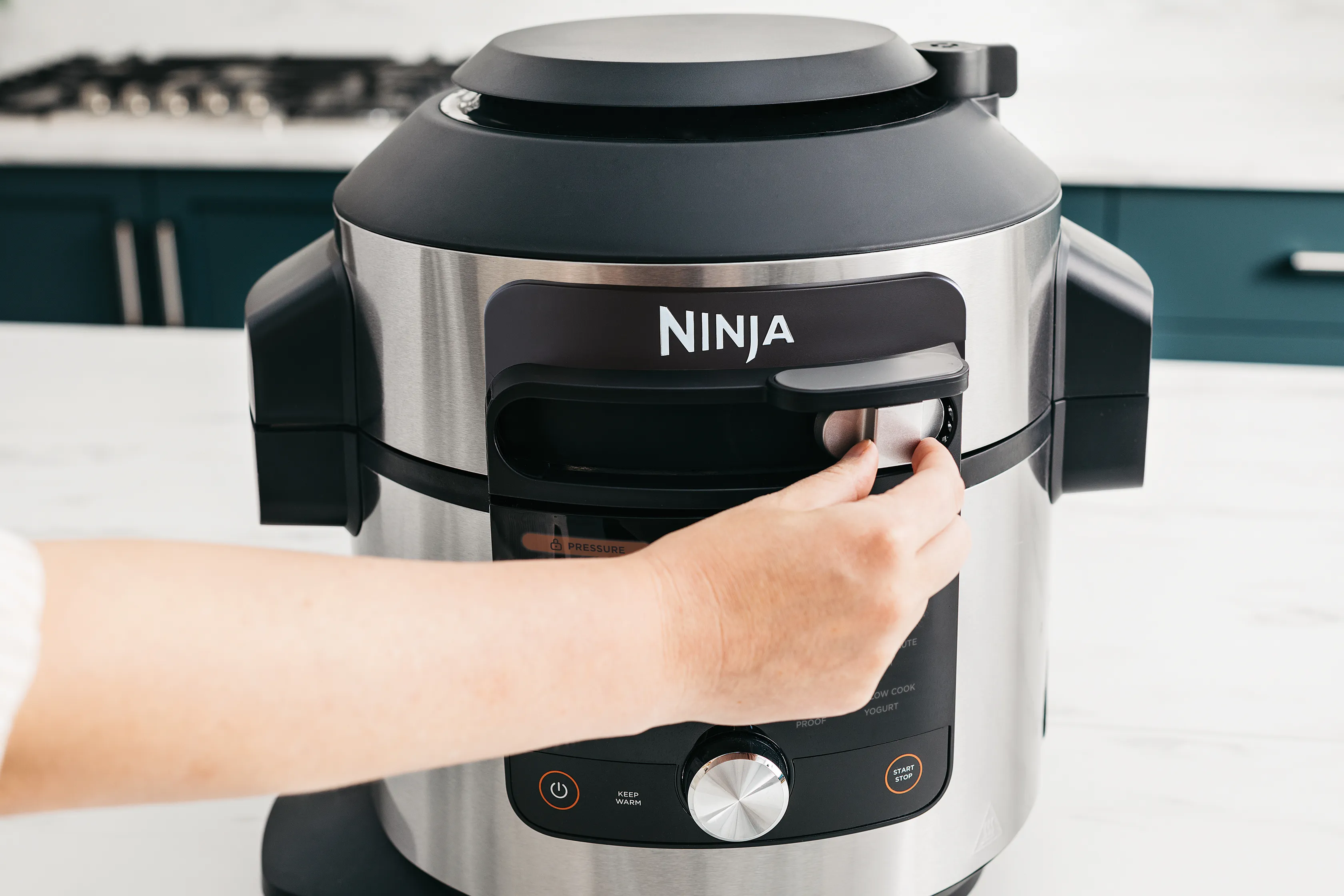 Ninja Foodi MAX SmartLid OL750EU Multicooker, 7.5 L, 1760 W, Black/Stainless steel