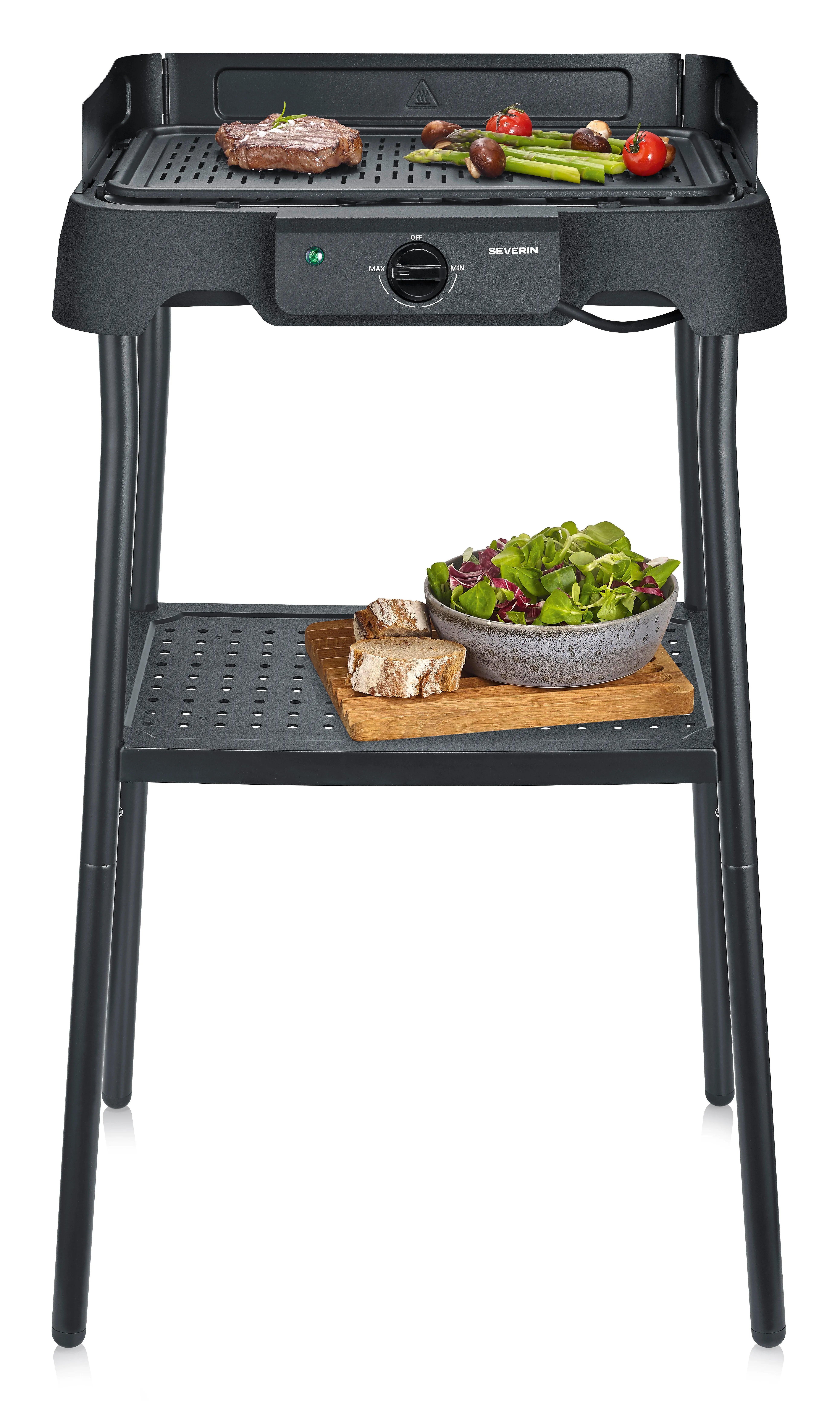 SEVERIN PG8596 Electric Tabletop Grill, 2000 W