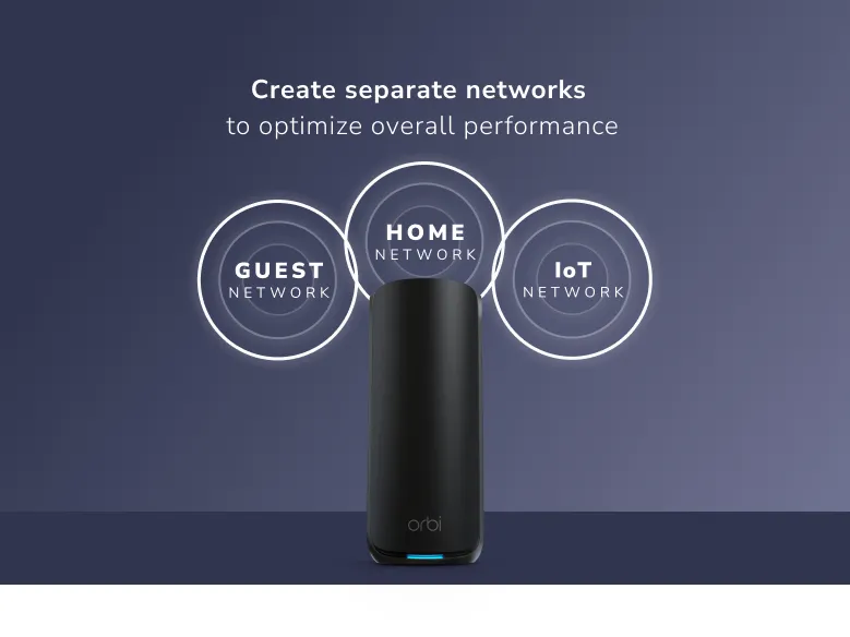 Netgear Orbi 870 Serie Tri-Band WiFi 7 -Mesh, 3 pcs