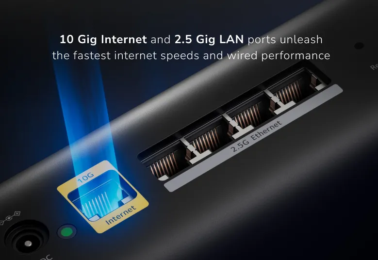 Netgear Orbi 870 Serie Tri-Band WiFi 7 -Mesh, 3 pcs