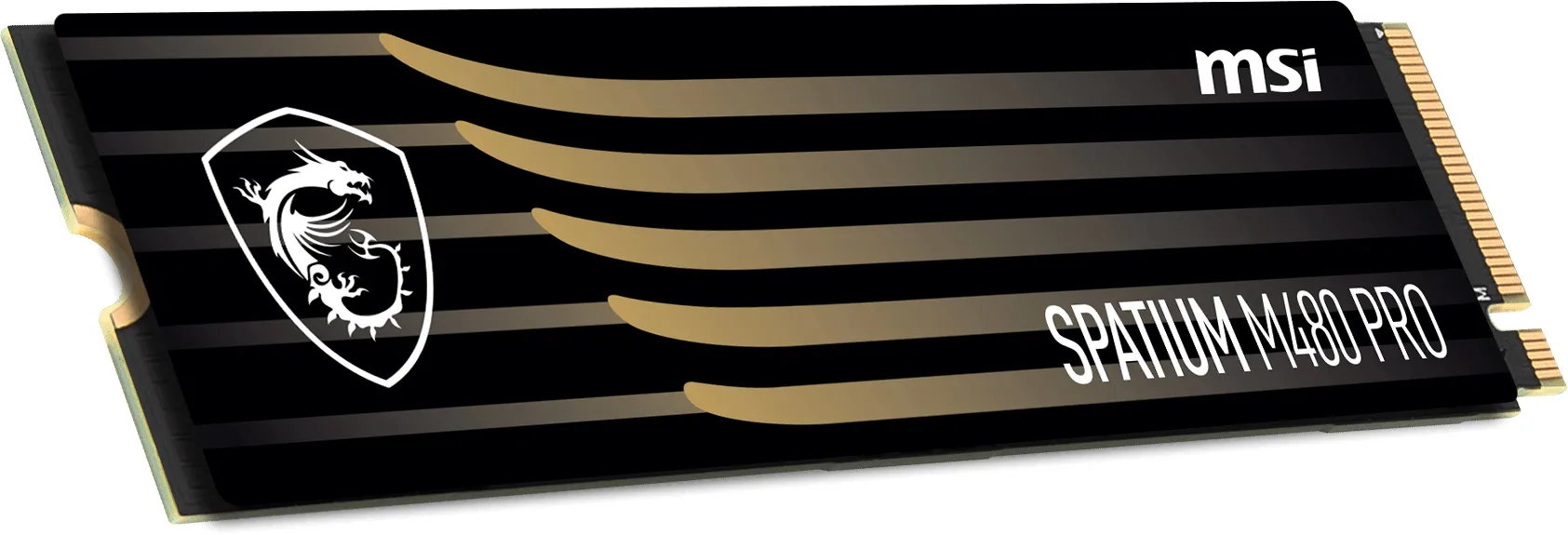 MSI SPATIUM M480 PRO PCIe 4.0 NVMe M.2 1TB 1 TB, PCIe 4.0, M.2 - SSD