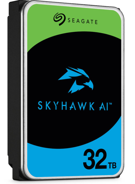Seagate SkyHawk AI 3.5" 32 Tt, 7200 RPM, 512 MB, SATA III -kovalevy (valvontak&auml;ytt&ouml;&ouml;n)