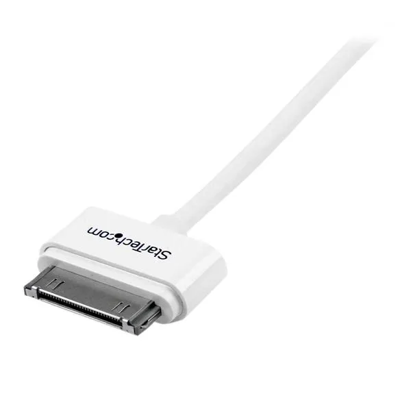 Startech  USB-A - Apple 30-pin - kabel, 1 m, Vit