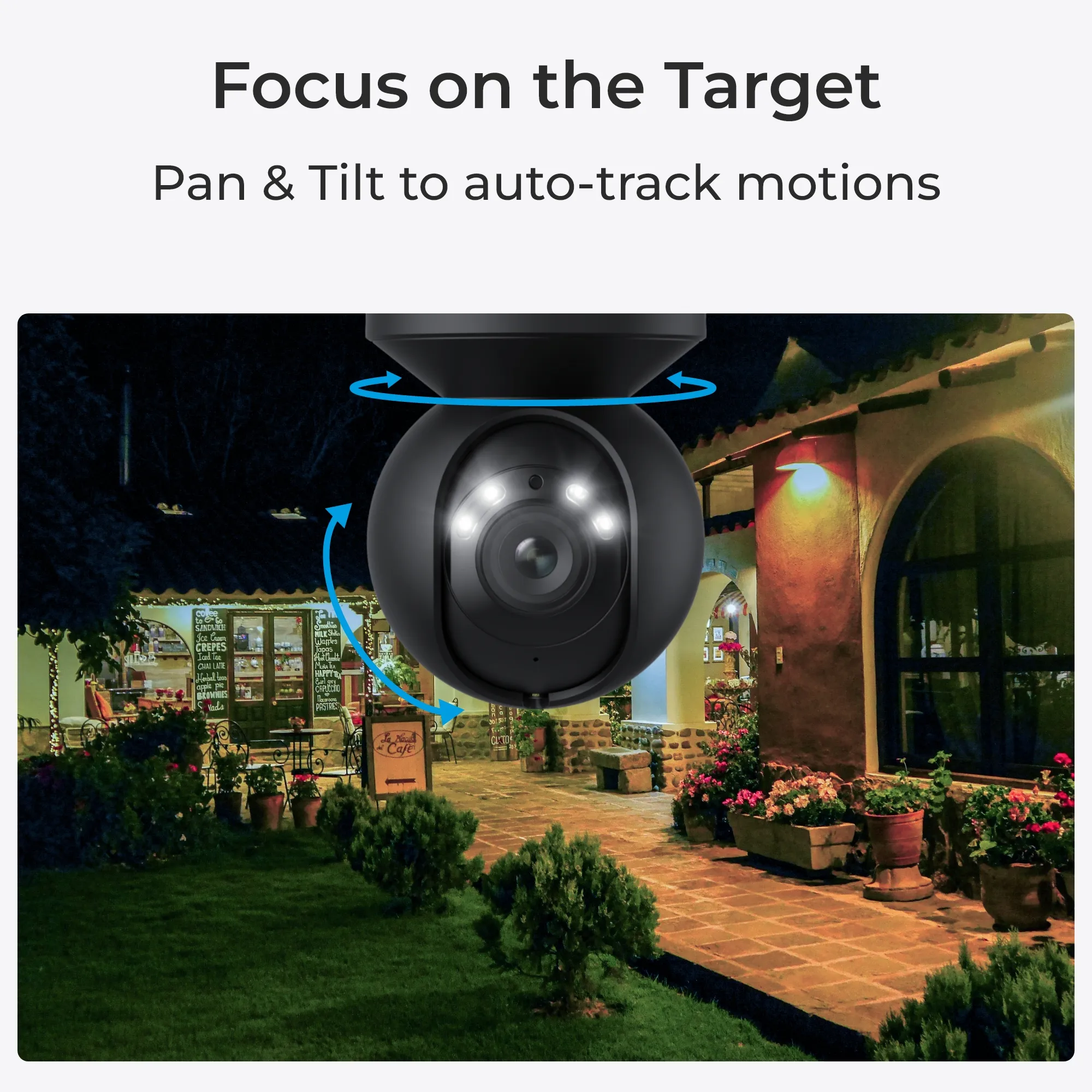 Reolink E1 Outdoor  Black 2K | 5MP | PTZ | Wi-Fi