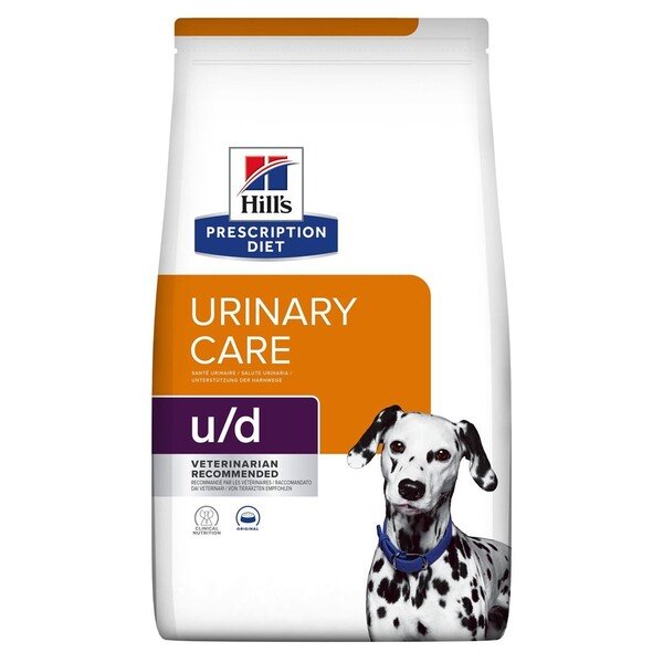 Hill's Prescription Diet Urinary Care u/d, Koiran kuivaruoka, Adult, 10 kg