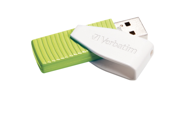 Verbatim 32GB STORE N GO Swivel USB 2.0 - memory stick, Green