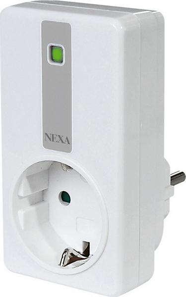 Nexa kaukokytkin, extra mottagare, valk., himmennin, 250W