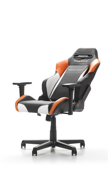DXRacer Drifting - Spelstol - Orange Svart Vit