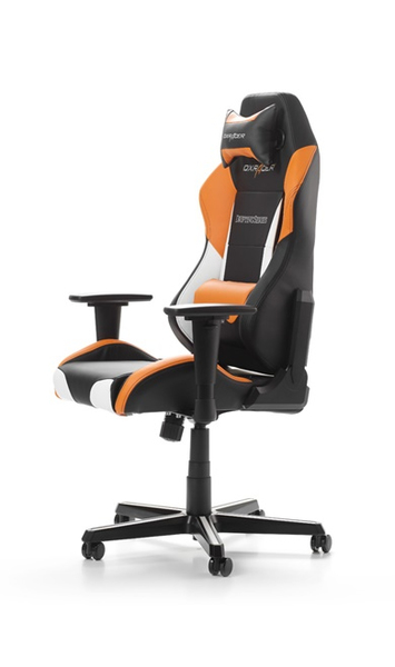 DXRacer Drifting - Spelstol - Orange Svart Vit