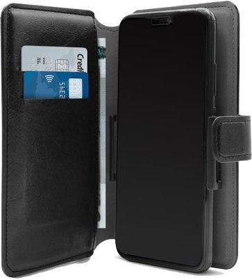 Uni XL Ecoleather Case Adjustable SlideHolder Blk