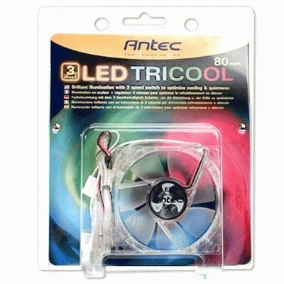 TriCool Fan/120mm Trilight LED lights
