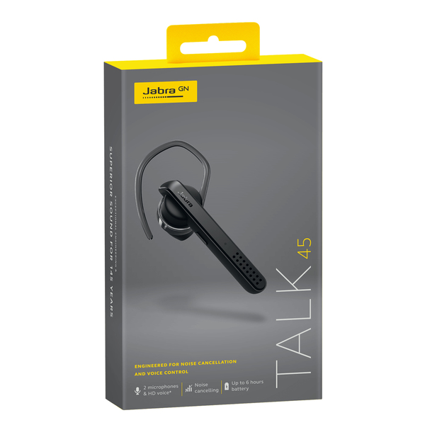 Jabra Talk 45 Bluetooth -kuuloke, musta