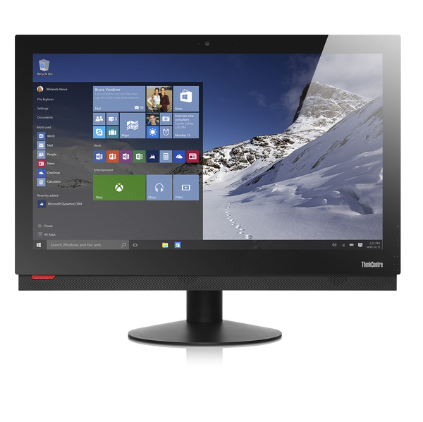Lenovo ThinkCentre M900z 10F2 - UltraFlex II -jalusta - kaikki yhdess&auml; - 1 x Core i7 6700 / 3.4 GHz - RAM 8 Gt - SSD 256 Gt - DVD-kirjoitin - HD Graphics 530 -