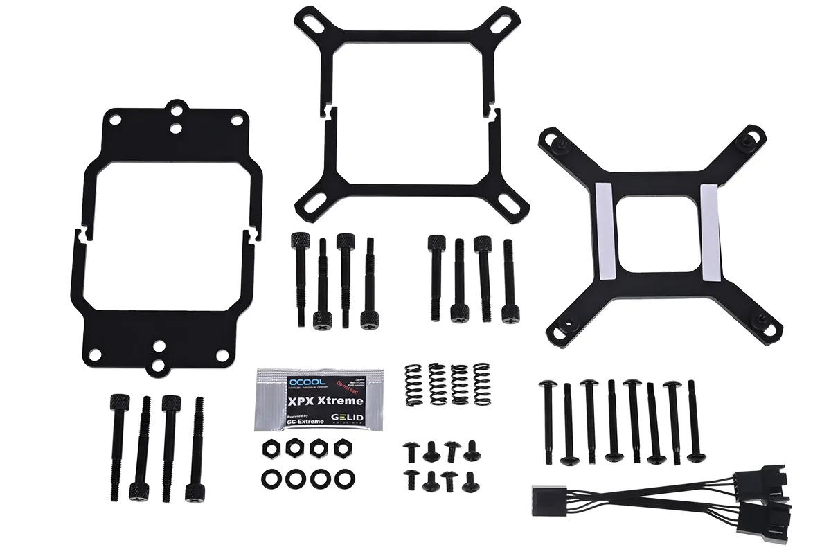 Alphacool Eisbaer 360 CPU Liquid Cooler, 3 x 120 mm, Black