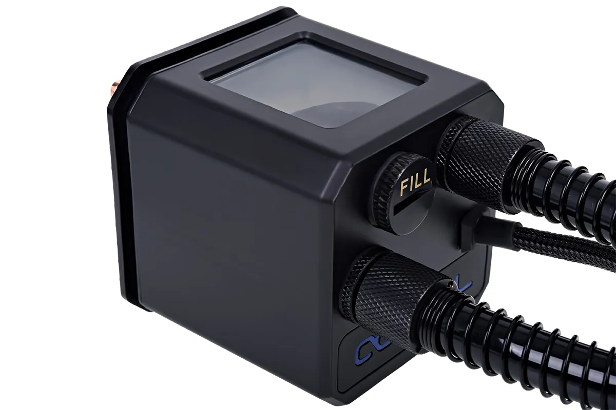 Alphacool Eisbaer 360 CPU Liquid Cooler, 3 x 120 mm, Black