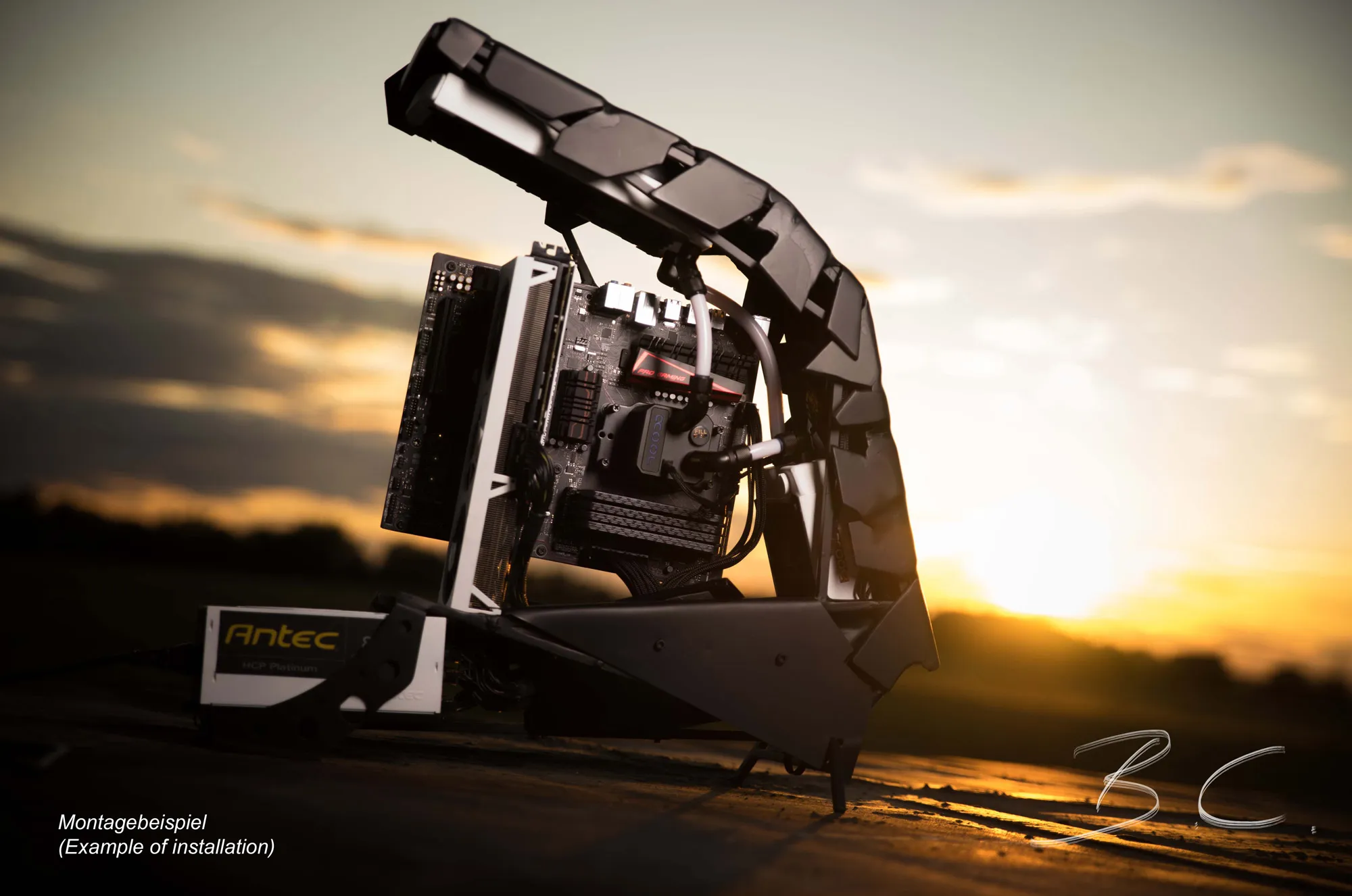 Alphacool Eisbaer 360 CPU Liquid Cooler, 3 x 120 mm, Black