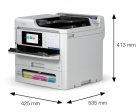 EPSON WorkForce Pro EM-C800RDWF MFP colour inkjet A4 25ppm Print 330sheets USB LAN Wi-Fi