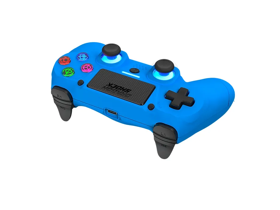 Dragonshock Mizar Bluetooth - wireless game controller, blue, PS4