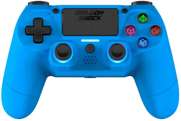 Dragonshock Mizar Bluetooth - wireless game controller, blue, PS4