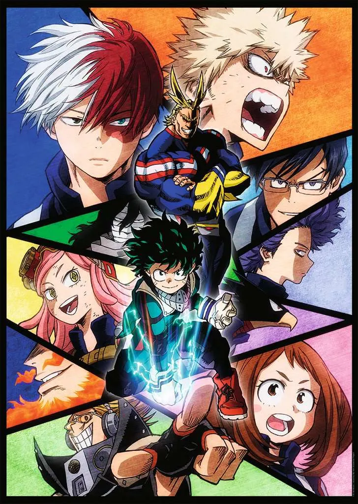 Ravensburger My Hero Academia -palapeli, 1000 palaa Ravensburger My Hero Academia -palapeli, 1000 palaa