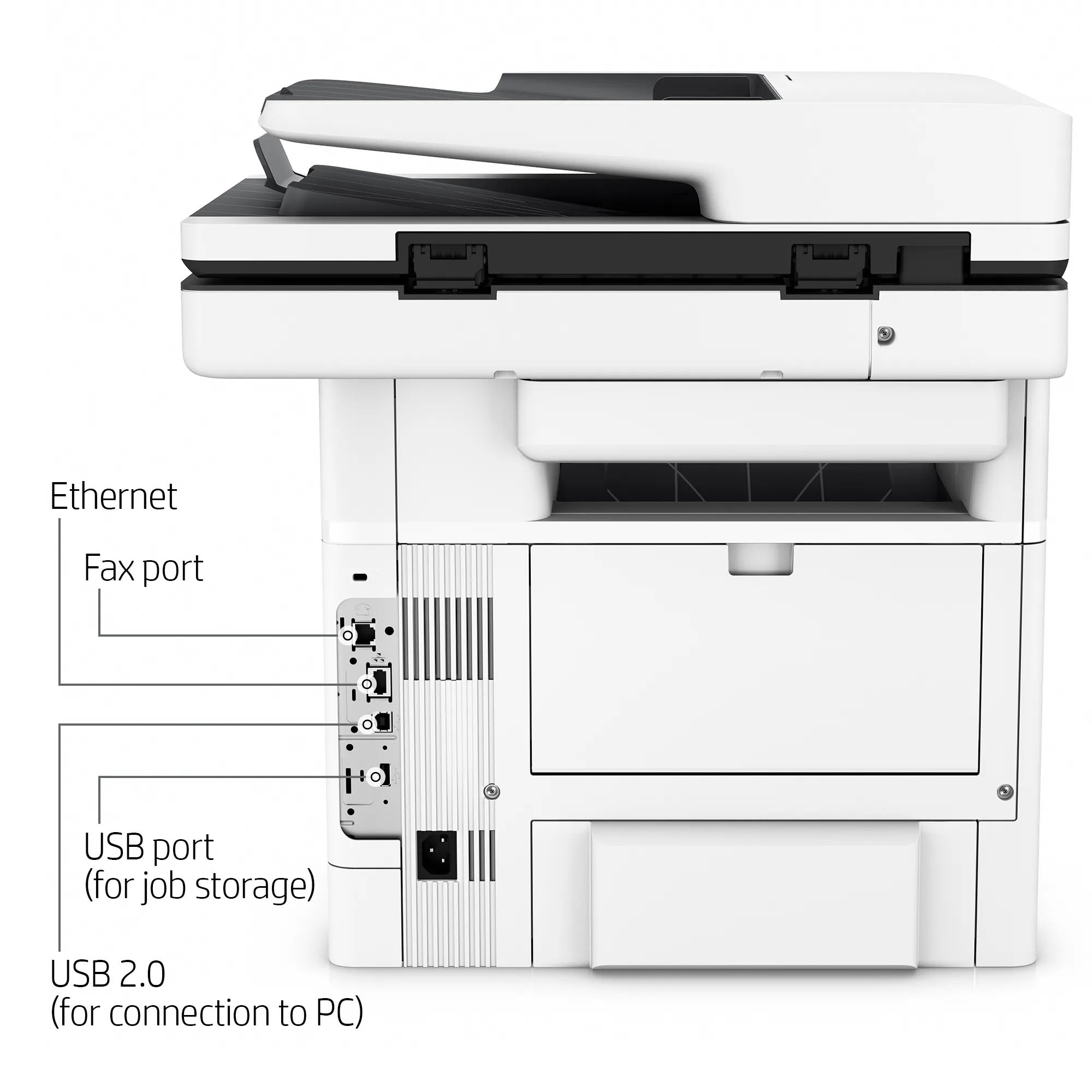HP LaserJet M528z Duplex, LAN, A4 -mustavalkolasertulostin
