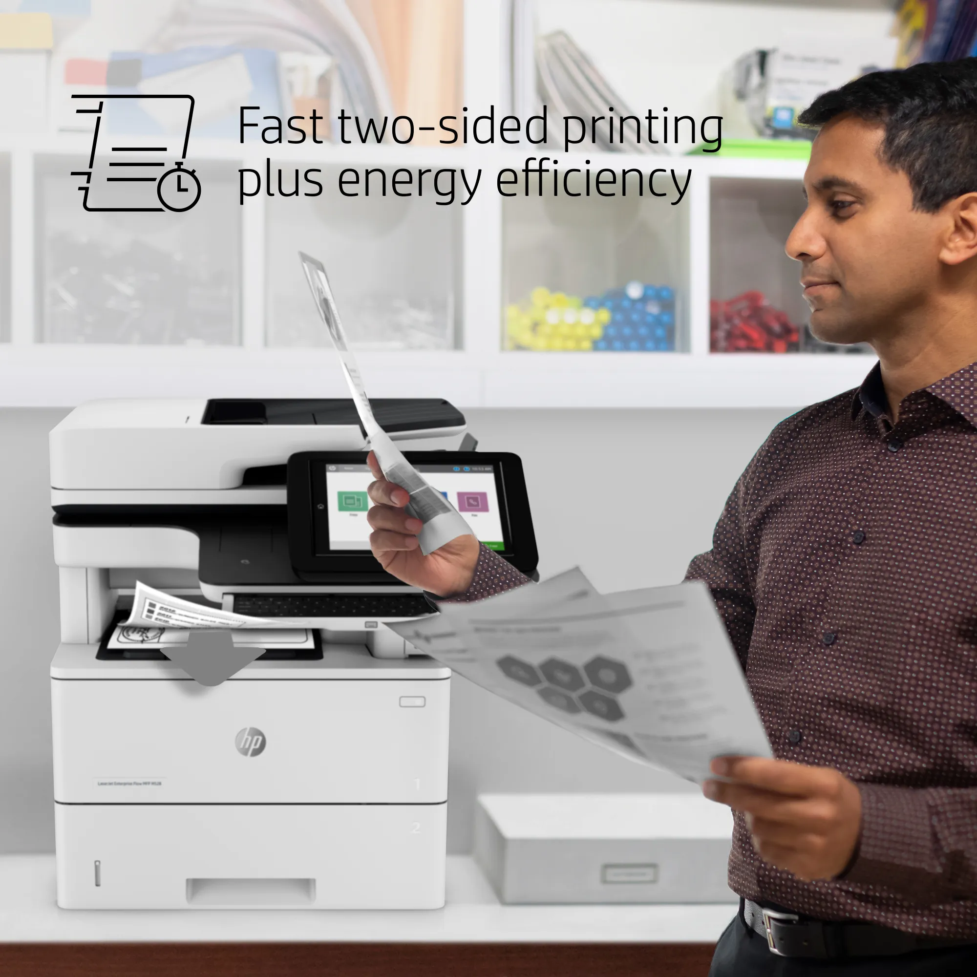 HP LaserJet M528z Duplex, LAN, A4 -mustavalkolasertulostin