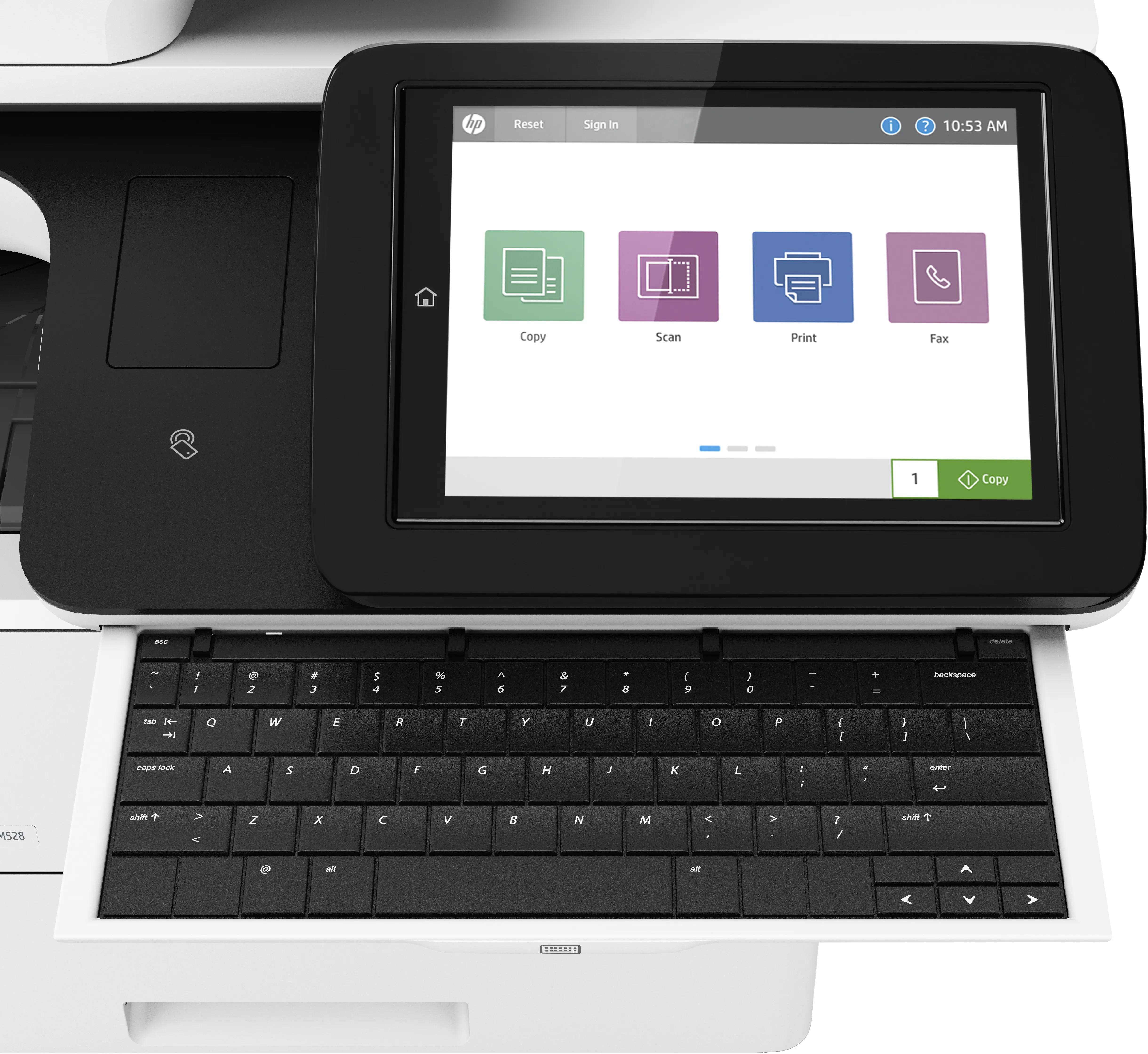 HP LaserJet M528z Duplex, LAN, A4 -mustavalkolasertulostin