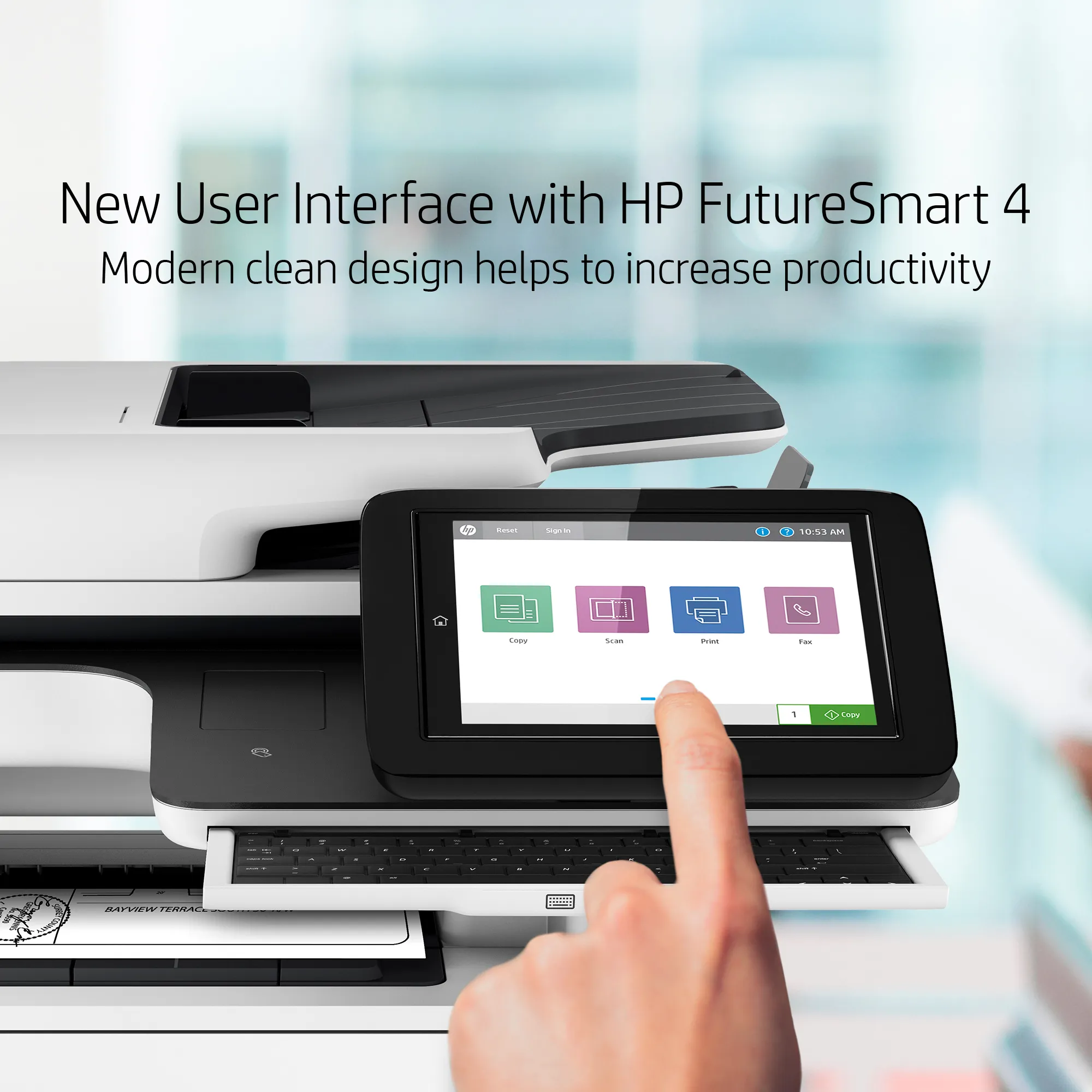 HP LaserJet M528z Duplex, LAN, A4 -mustavalkolasertulostin