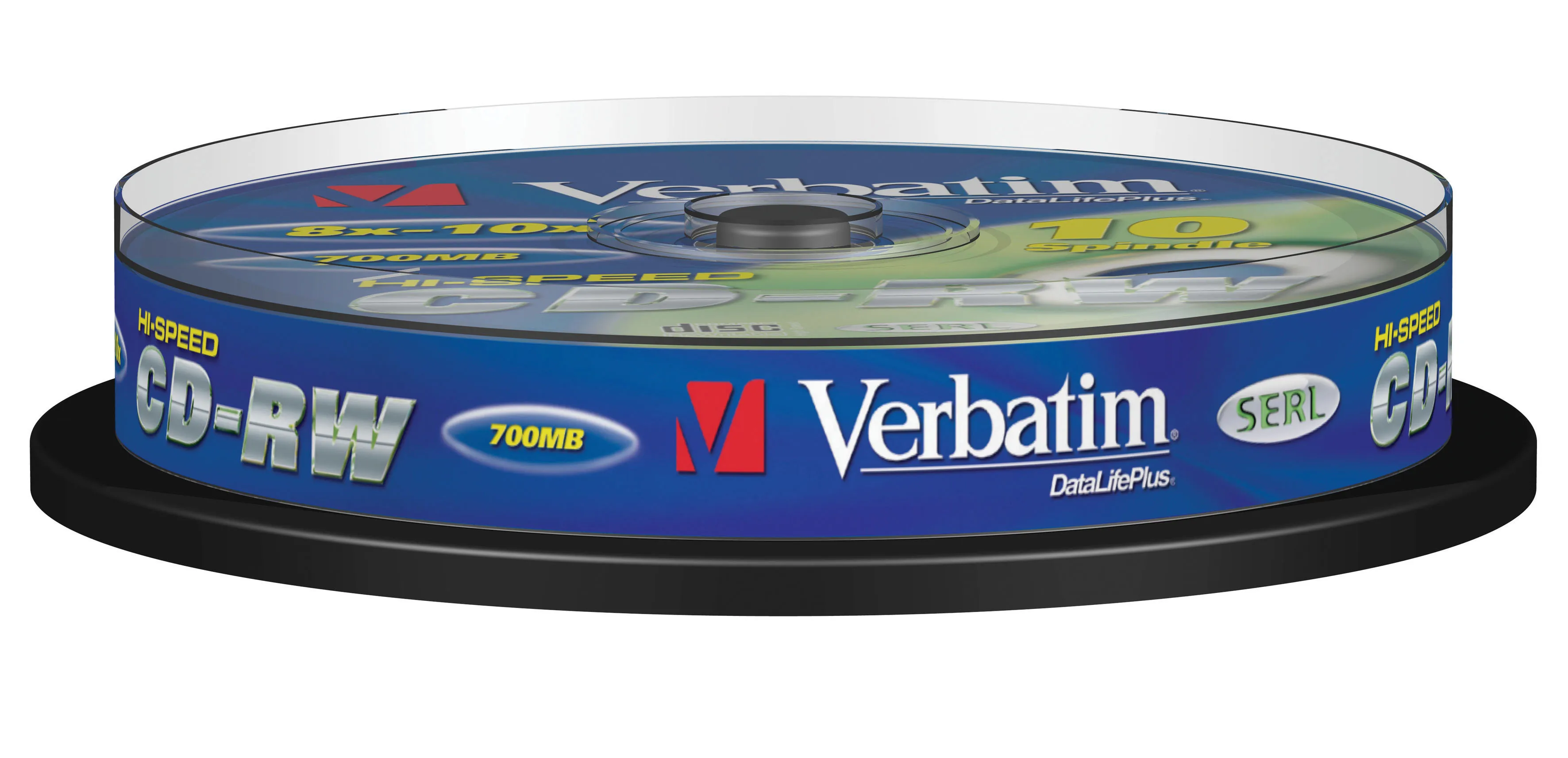CD-RW SERL 700MB 12X SCRATCH RESISTANT SURFACE