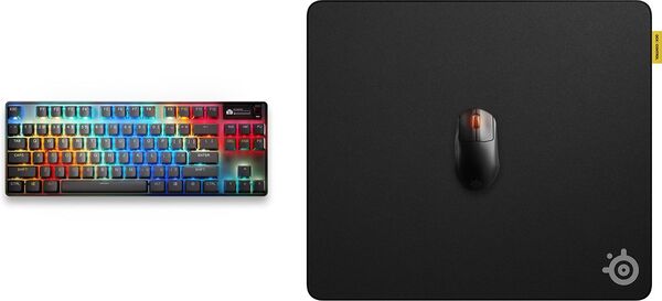 SteelSeries QcK Performance Control L Gaming Mousepad, 490x420 mm, Black