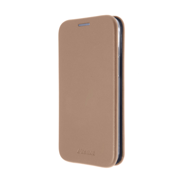 Insmat Folio Case, iPhone 12 / 12 Pro - pl&aring;nboksfodral, Rosa