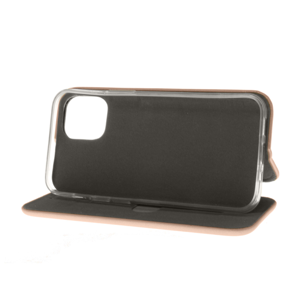 Insmat Folio Case, iPhone 12 / 12 Pro - pl&aring;nboksfodral, Rosa