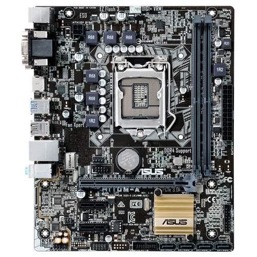 Asus H110M-A, mATX motherboard