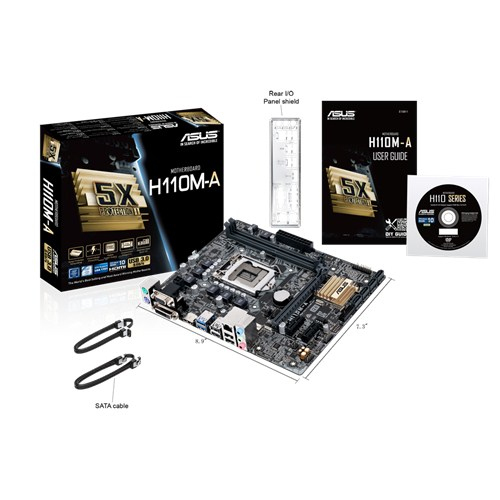 Asus H110M-A, mATX motherboard
