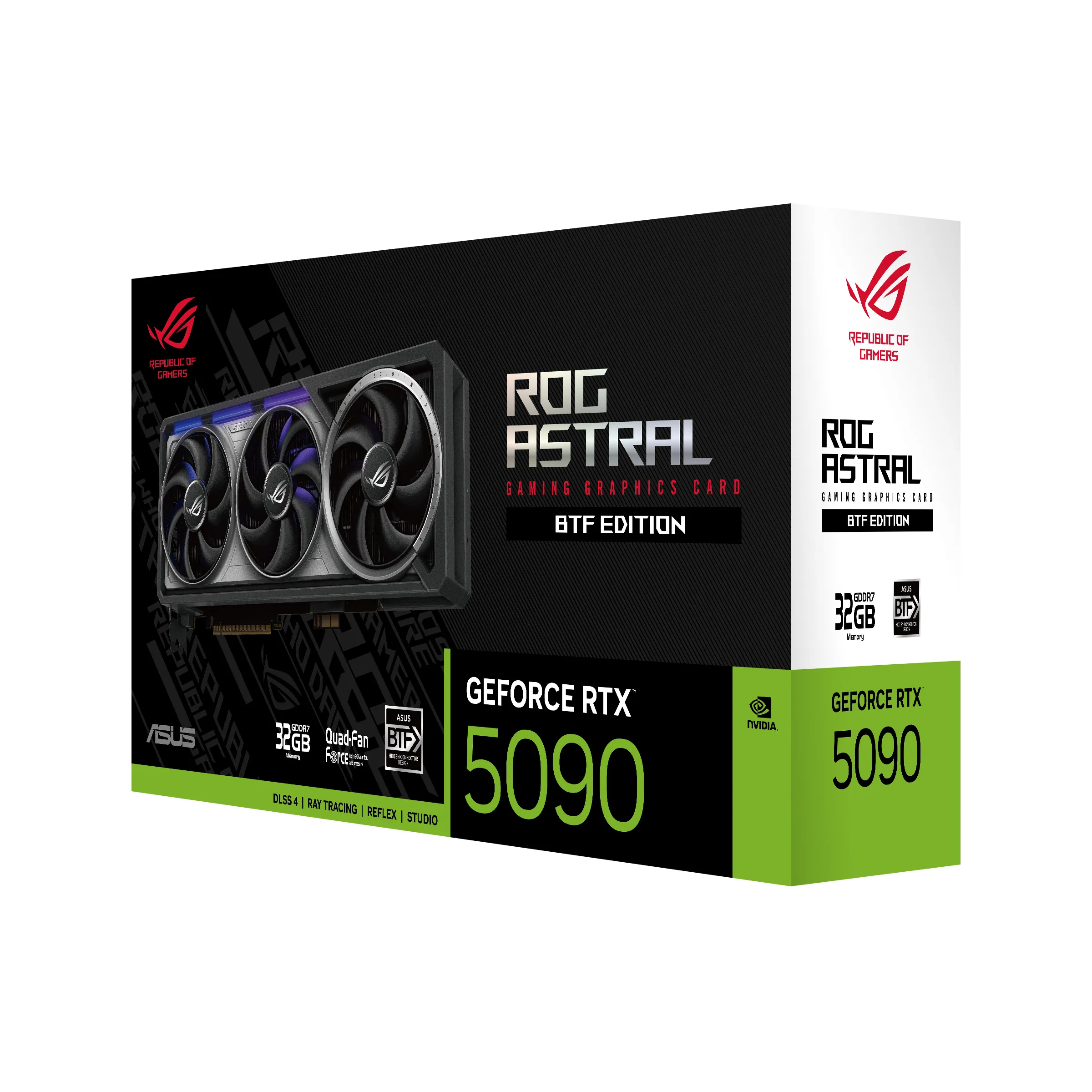Asus GeForce RTX 5090 Astral BTF Gaming 32 GB -n&auml;yt&ouml;nohjain
