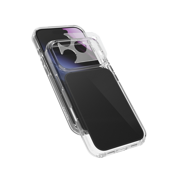 Epico Tile Mag+ Case | iPhone 17 Pro/18 Pro | Black | Qi2  &  MagSafe Compatible | Camera Island Protector | Crossbody Ready