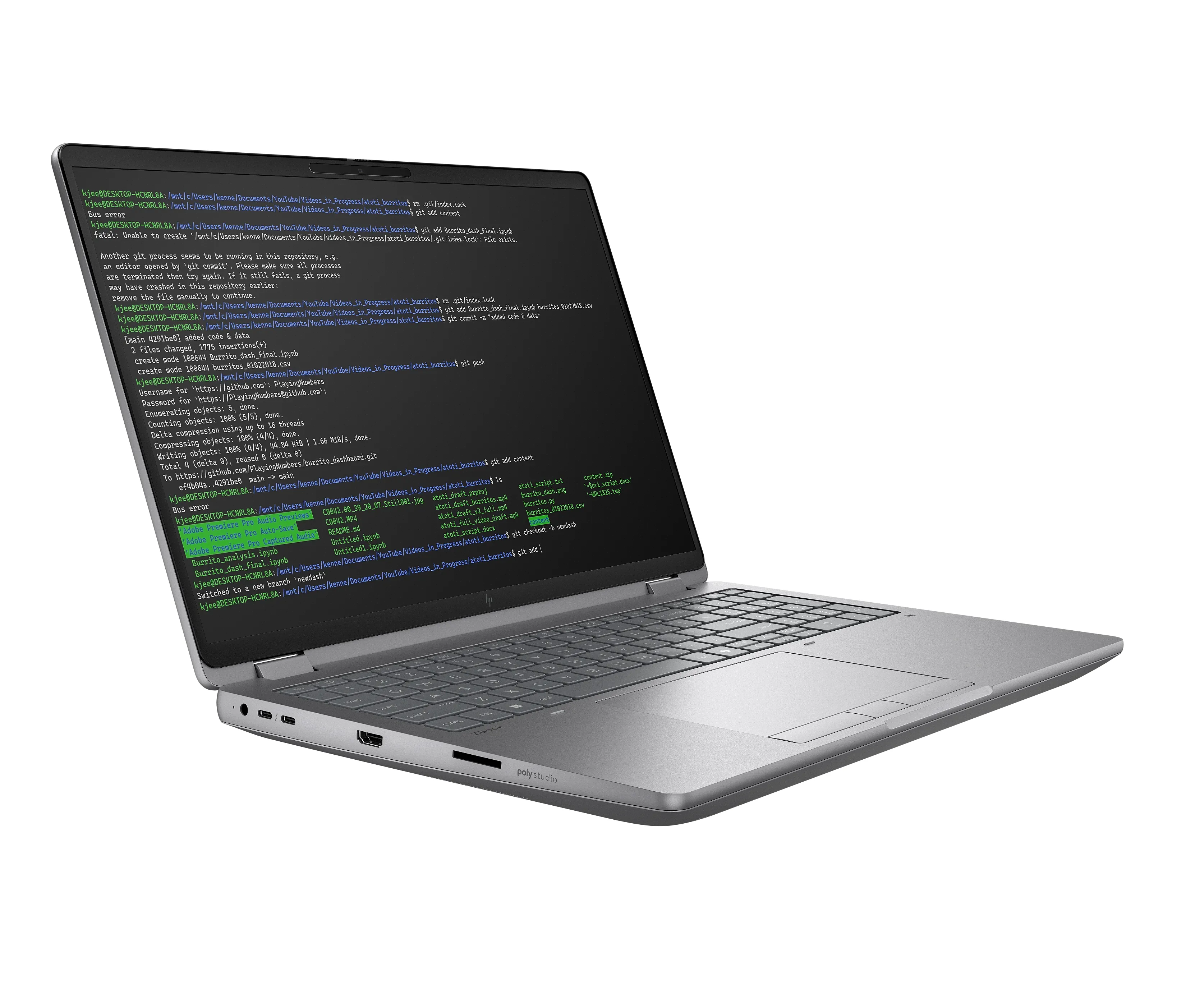 HP 16&quot; ZBook G1i. Intel Core Ultra 7 265HX, 64GB RAM, 1TB SSD, Nvidia RTX Pro Blackwell 2000 8GB, Windows 11 Pro - notebook