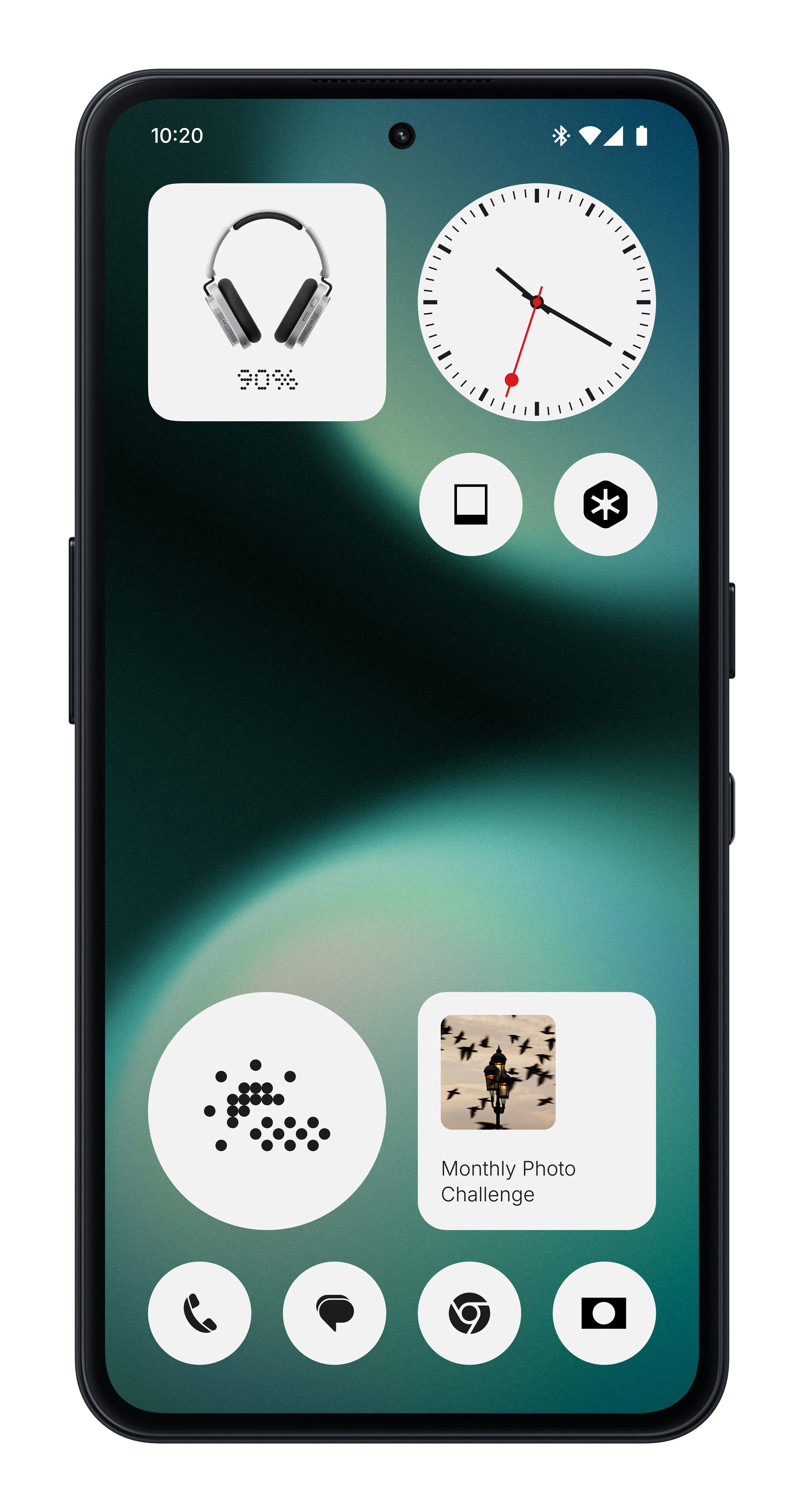 Nothing Phone (3a) Lite 8/128 Gt -puhelin, musta