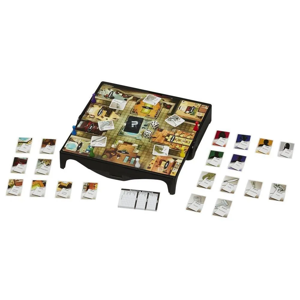Hasbro Grab &amp; Go Cluedo - board game (SE)