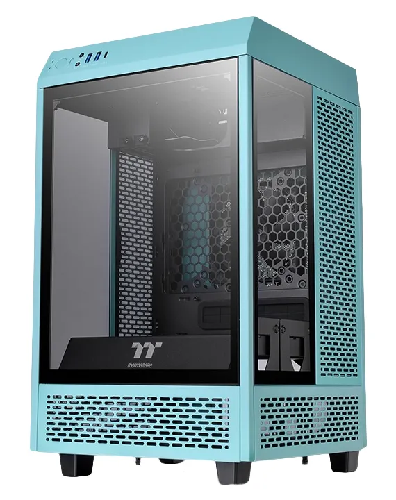 Thermaltake The Tower 100 - Mini Tower case, Turquoise