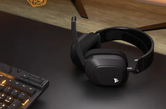 Corsair HS80 MAX tr&aring;dl&ouml;s gaming headset, steel gray