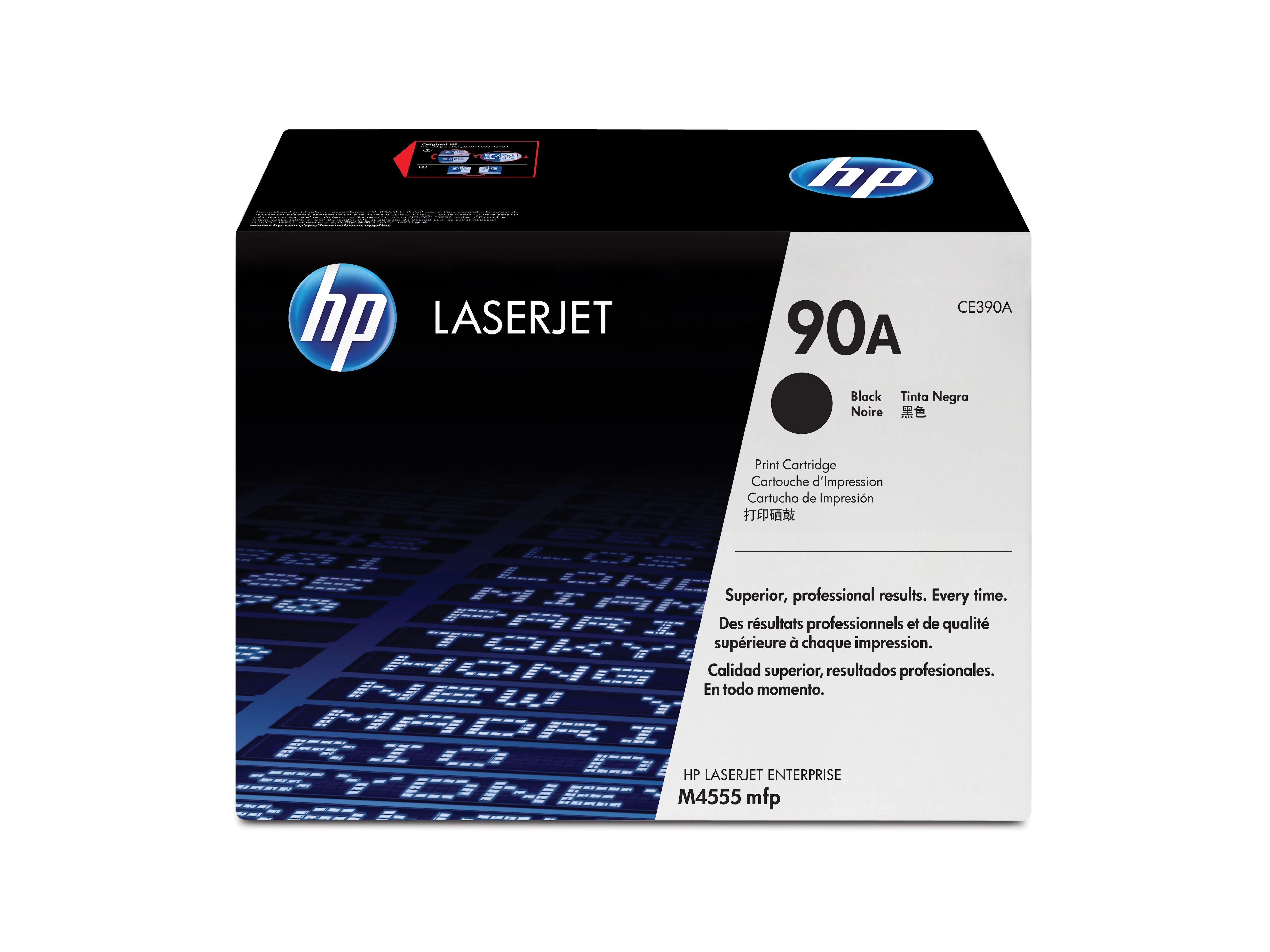 HP Toner 90A black HV LJ M4555 MFP 10000 pages