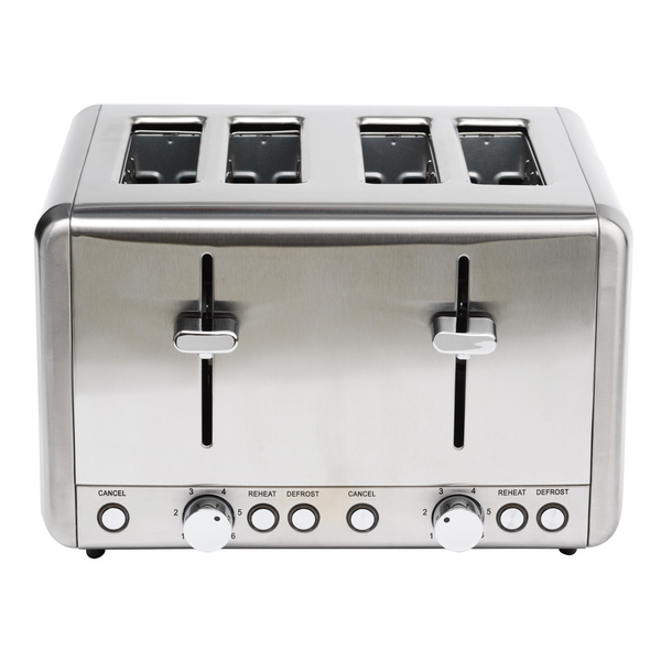 Champion CHBR420 toaster, 4 slices, Stainless steel
