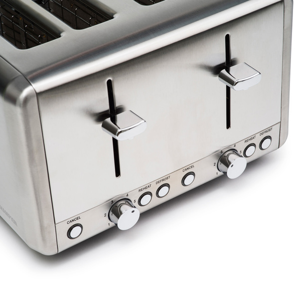 Champion CHBR420 toaster, 4 slices, Stainless steel