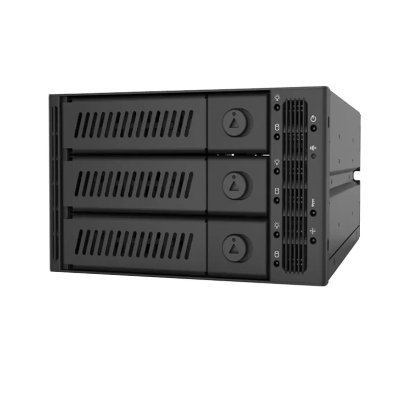 CHIEFTEC 2x5.25 bays for 3 SAS/SATA HDDs