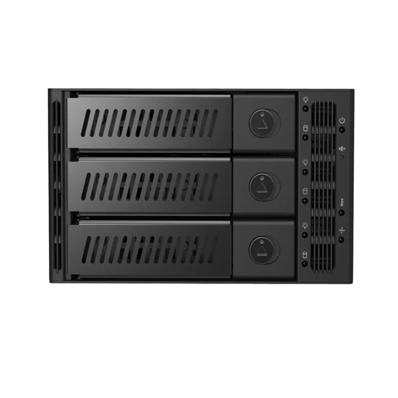 CHIEFTEC 2x5.25 bays for 3 SAS/SATA HDDs