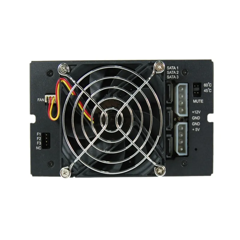 CHIEFTEC 2x5.25 bays for 3 SAS/SATA HDDs